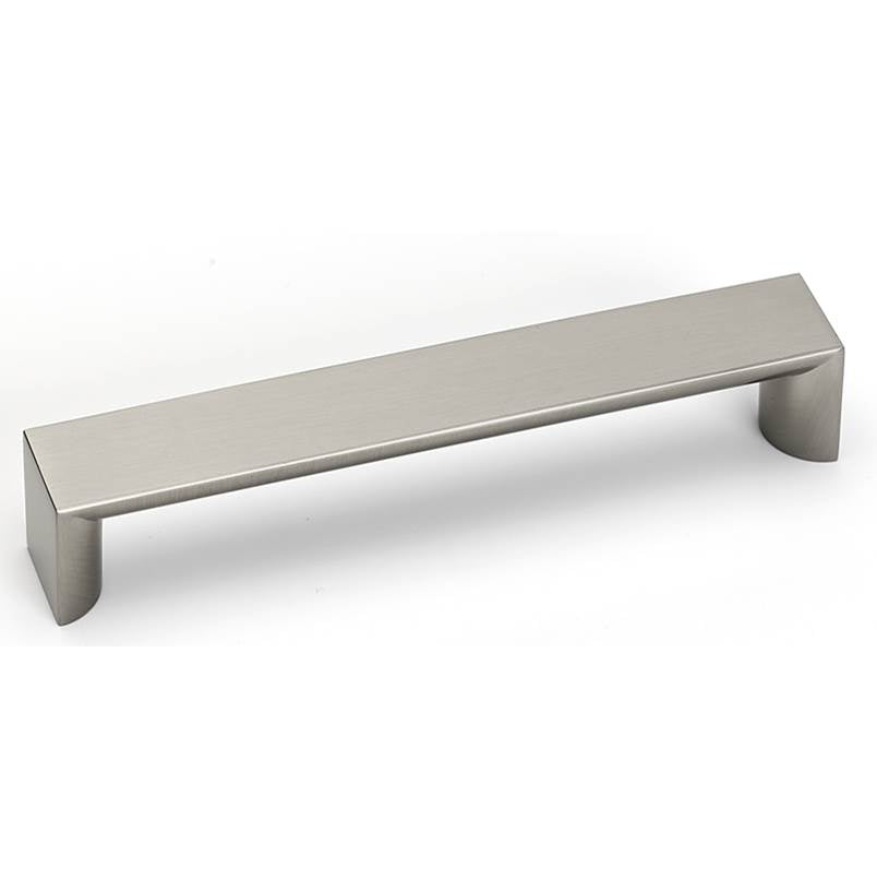 Alno A515 128mm Cabinet Pull Handle - Brushed Nickel Drawer Pulls for Kitchen Cabinets, Dressers & Furniture (Set of 10) - Perfect for Home Renovation & DIY Projects