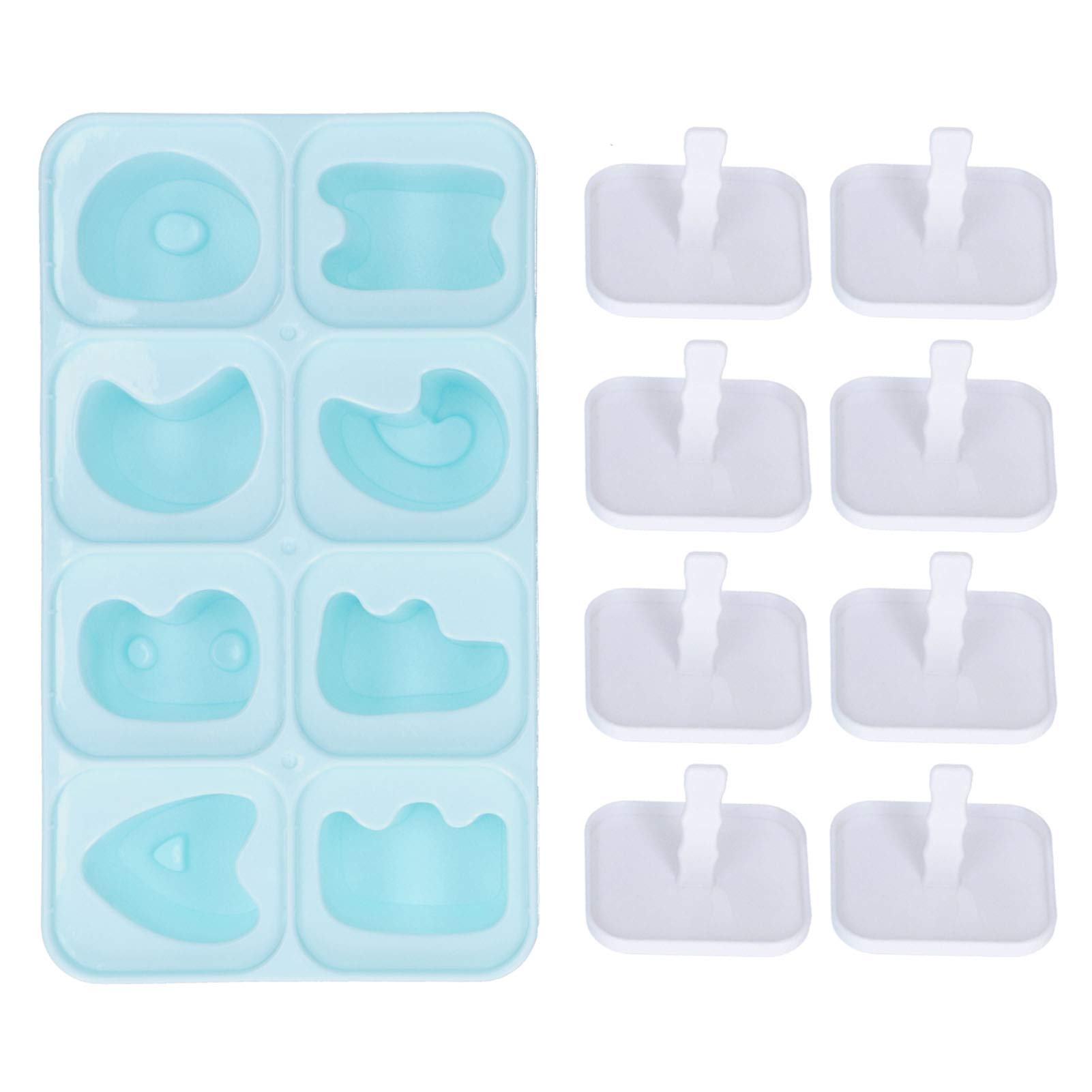 Reusable Letter Ice Lolly Maker Mold - DIY Ice Cream, Cake & Chocolate Pudding Molds for Summer Treats, Kids Parties & Dessert Decorations