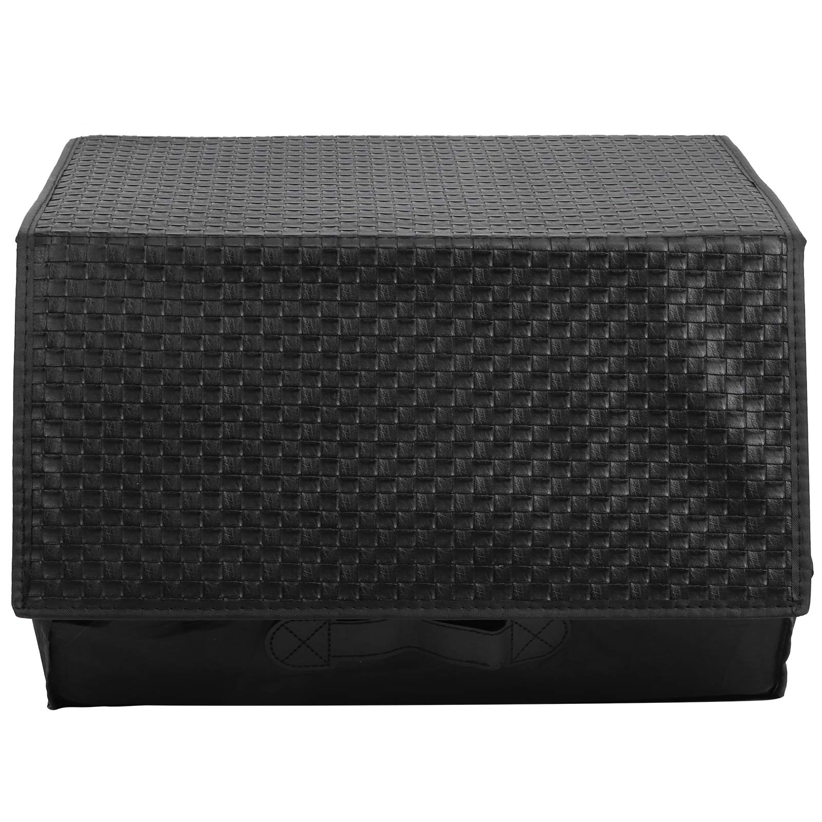 Foldable Storage Bins with Reinforced Handles - Large Capacity Clothes Storage Boxes | High-Strength Hook & Loop Fasteners | Tilted Lid Design for Books, Toys & Clothing | Perfect for Home Organization, Closet Storage & Kids' Room