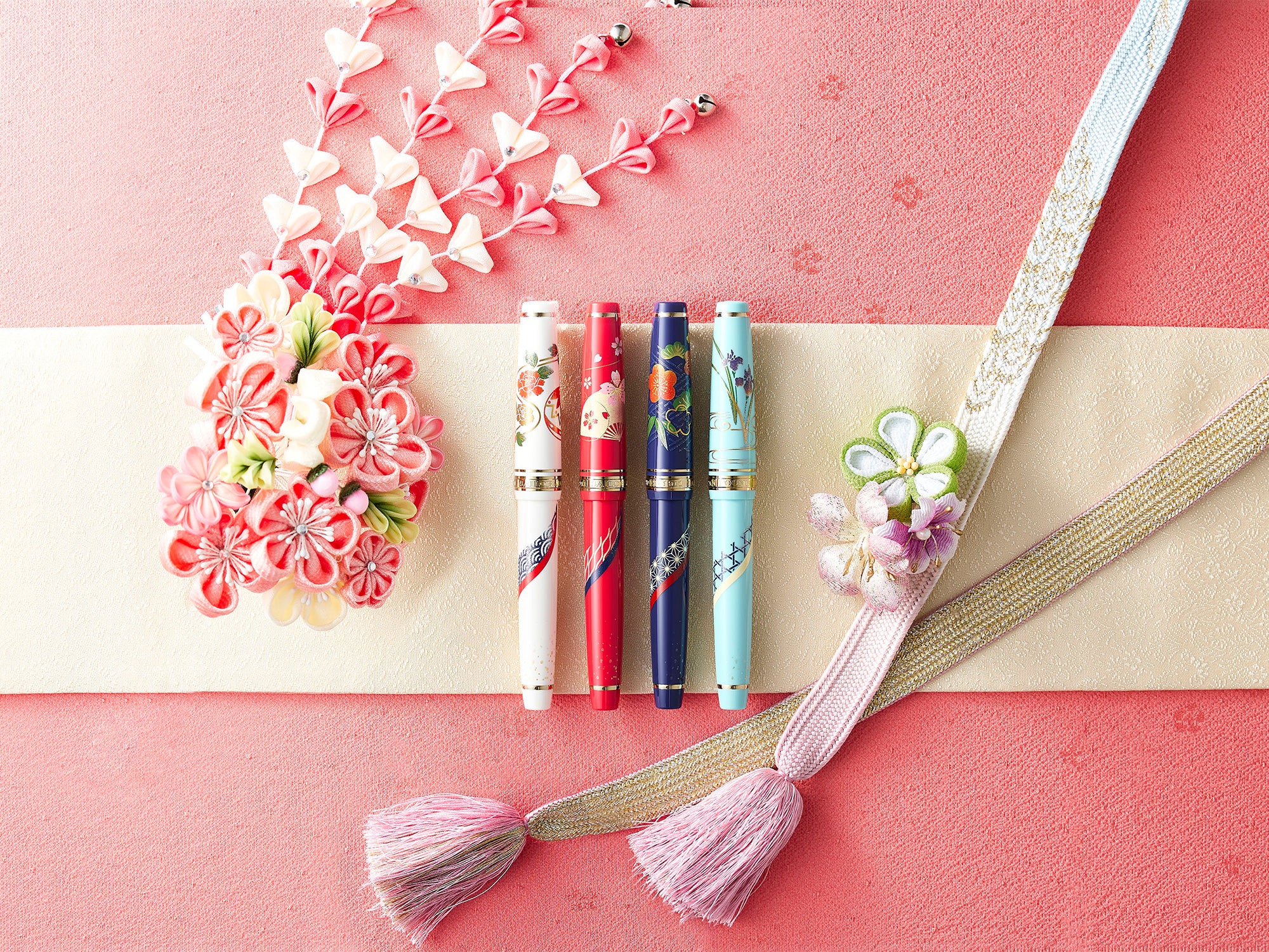 Sailor Pro Gear Slim Fountain Pen - Kimono Series Longevity - Premium Japanese Writing Pen for Calligraphy, Note Taking & Gift Giving