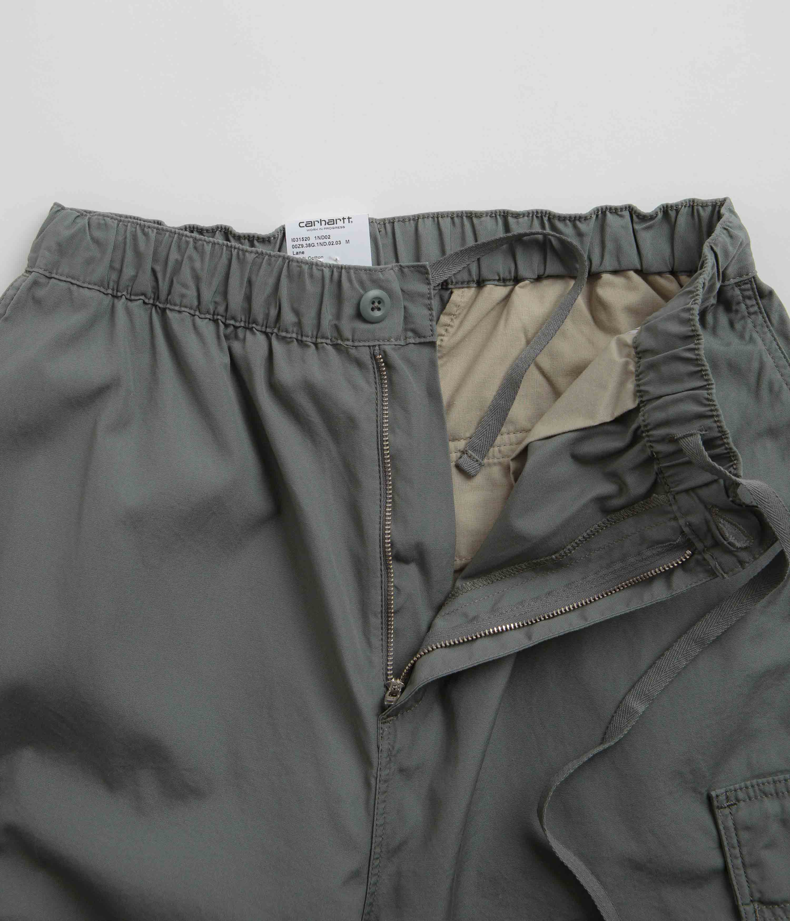 Carhartt Jet Cargo Pants for Men - Durable Work Pants with Multiple Pockets, Smoke Green - Perfect for Construction, Outdoor Work & Casual Wear