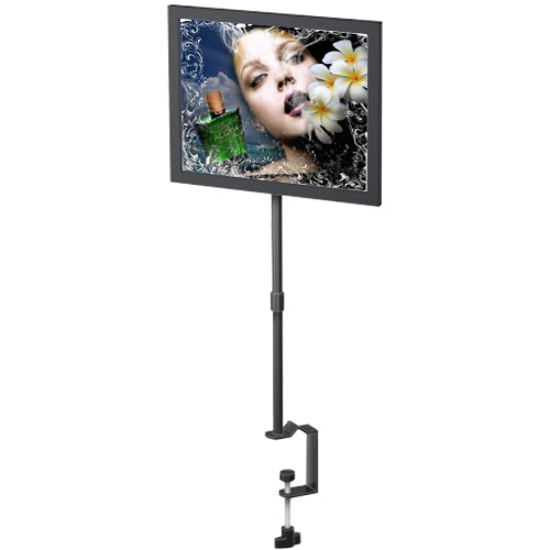 Adjustable Countertop Clamp Sign Holder - 8.5