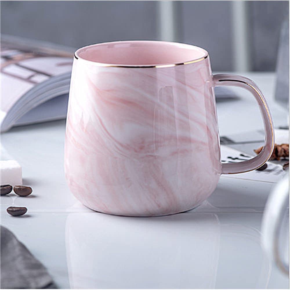 400ml Ceramic Milk Coffee Mug - Insulated Breakfast Cup for Tea, Coffee & Hot Drinks - Perfect for Office, Home & Gifting - Microwave & Dishwasher Safe