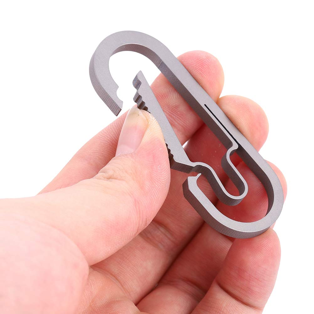 Alloy Split Key Rings - Durable Round Keychain for Outdoor & Home Use