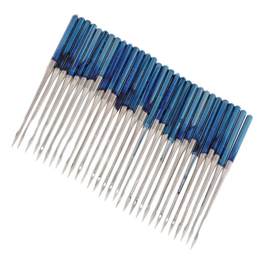 FAKEME Universal Size 11 Sewing Machine Needles 30-Pack - Anti-Jumper Regular Point Needles for Basic Stitching on Woven Fabrics - Perfect for Home Sewing, Quilting, Dressmaking & DIY Craft Projects
