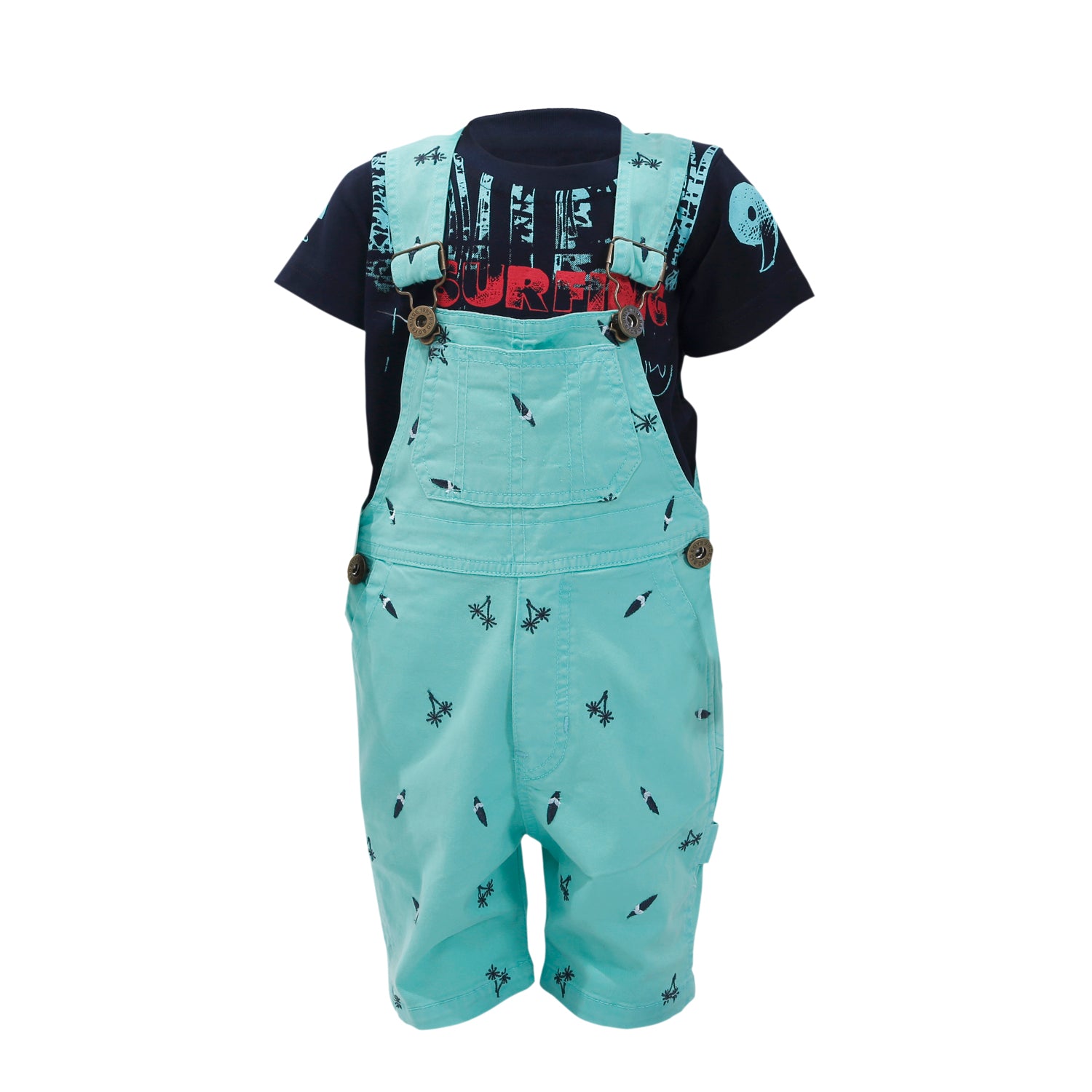 Bad Boys Detachable Dungaree Set - Trendy Adjustable Overalls for Men - Perfect for Casual Outings, Workwear & Street Style Fashion