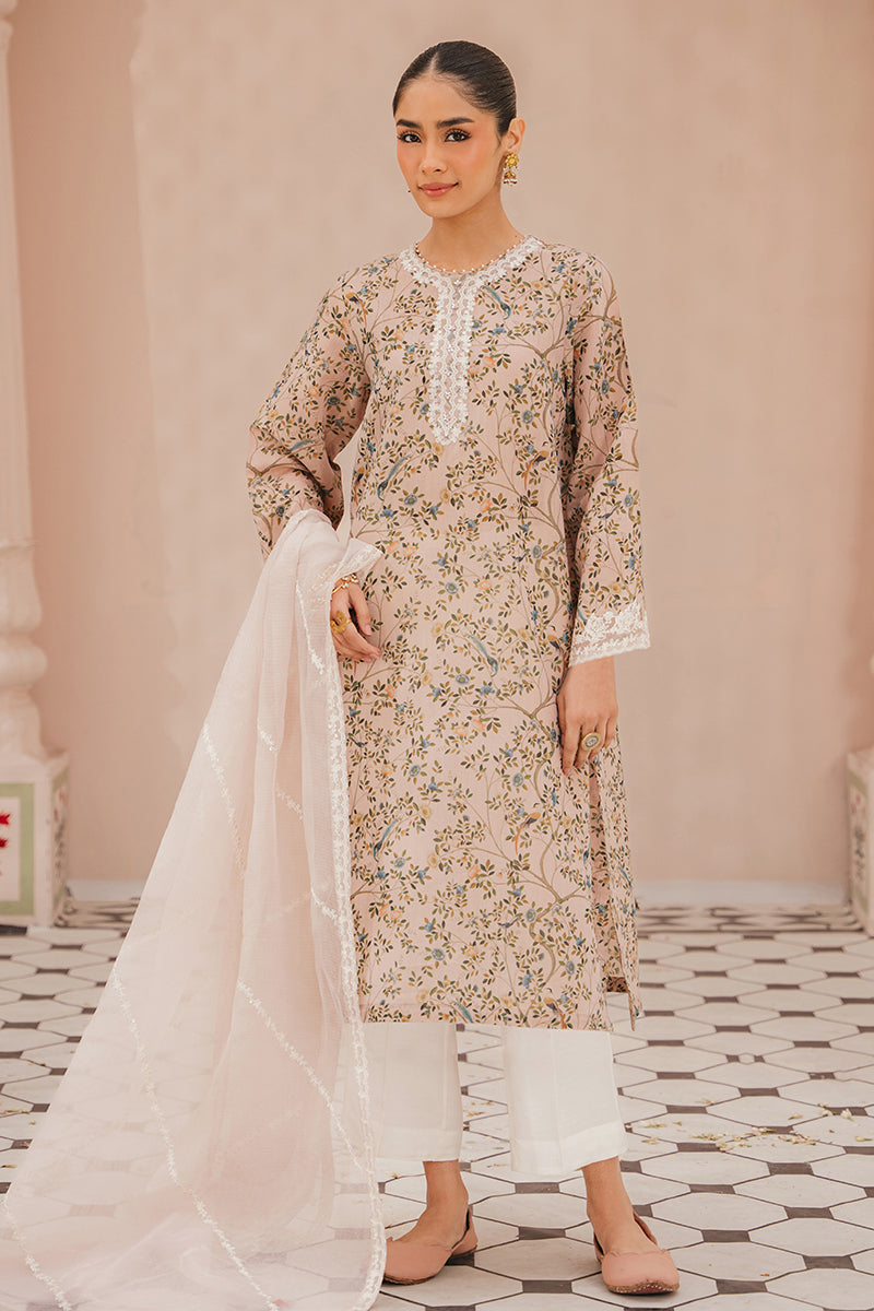 ASH ROSE 2-Piece Set (Shirt & Dupatta) - Elegant Indian Ethnic Wear for Women | Perfect for Weddings, Festivals & Special Occasions
