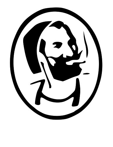 Zig-ZAG Man Sticker - Vintage Style Decal for Laptops, Cars & DIY Projects - Perfect for Skateboards, Notebooks & Gift Wrapping