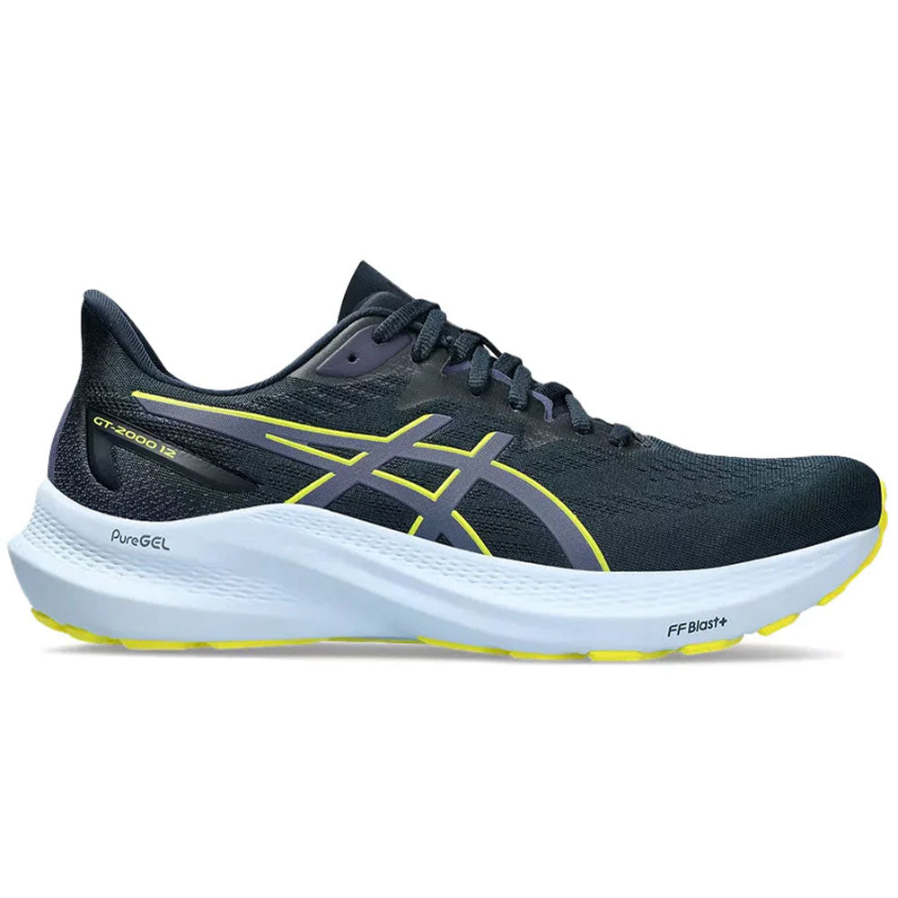 ASICS GT 2000 12 Running Shoes for Men - Lightweight Stability Sneakers with Cushioning for Road Running, Training & Gym Workouts
