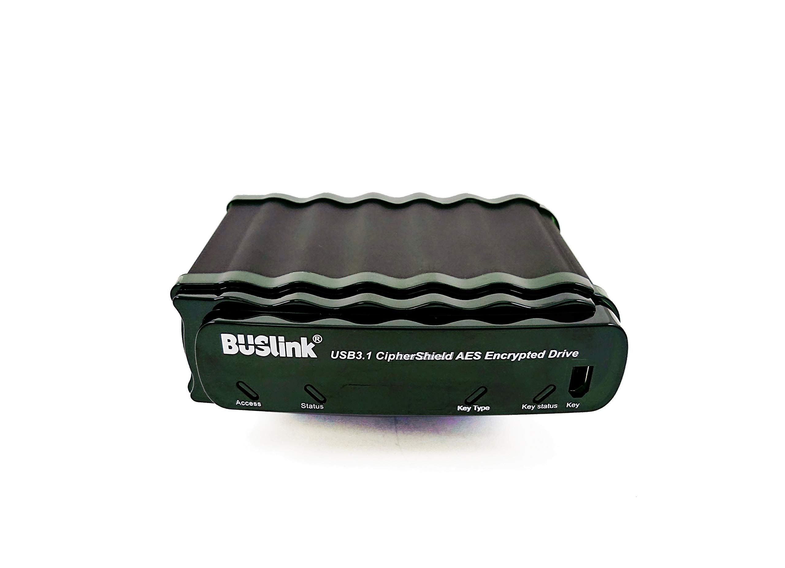 BUSlink CipherShield 256-bit AES Encrypted USB-C SSD - 7.6TB Portable External Hard Drive with FIPS 140-2 Level 2 & HIPAA Compliance - USB 3.1 Gen 2/eSATA Hardware Encryption - Perfect for Secure Data Storage, Business Use & HIPAA Compliance