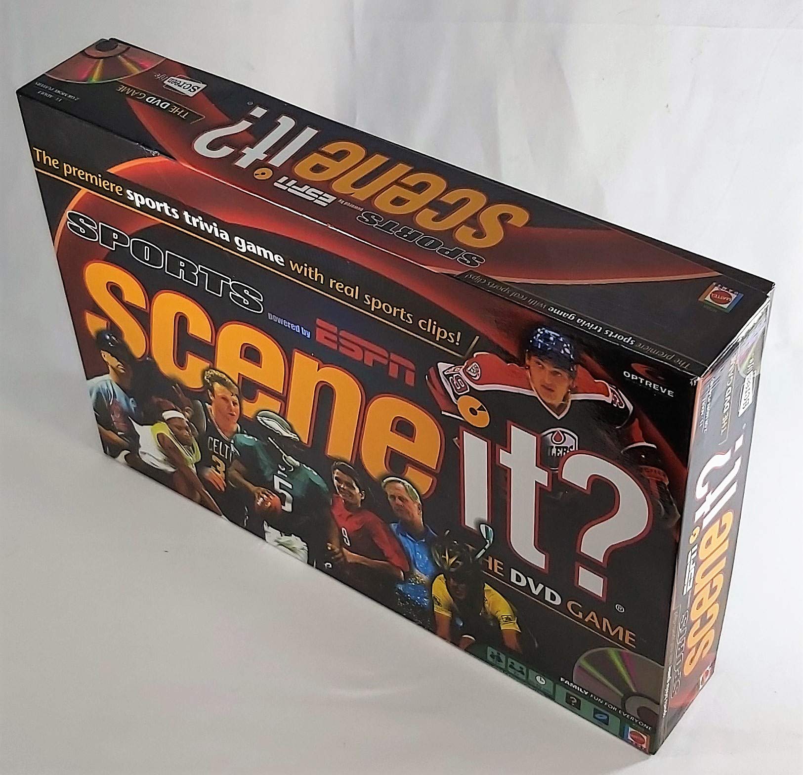 Scene It? Sports Trivia Game Powered by ESPN - Fun Family & Party Game Night for Sports Fans