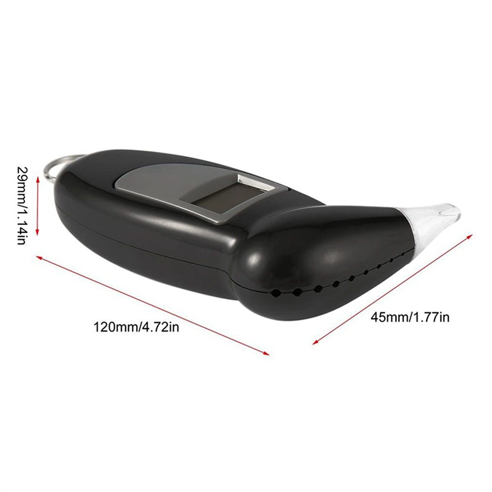 SVNA 2021 Professional Handheld Digital Alcohol Breath Tester - Portable Breathalyzer with Backlight Display for Personal & Law Enforcement Use - Perfect for Bars, Parties, and Road Safety Checks
