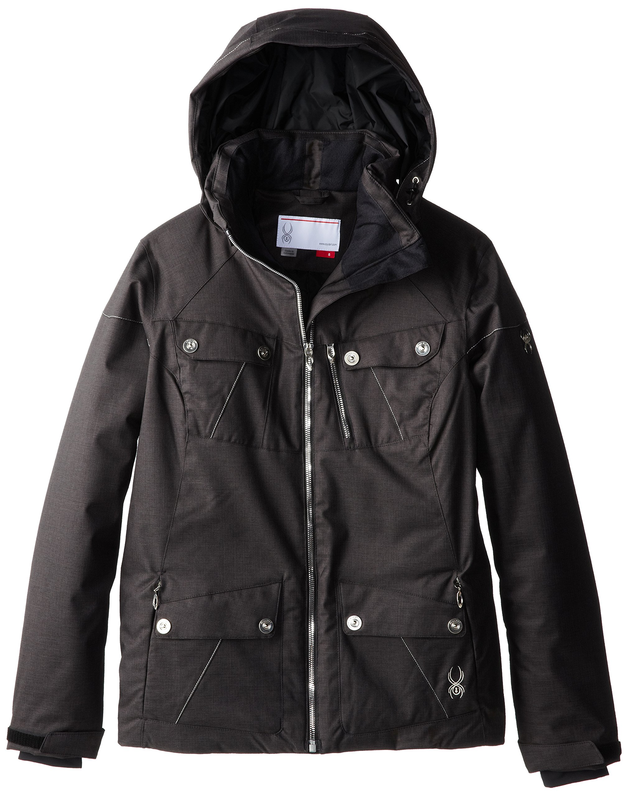 Spyder Women's Evar Jacket - Waterproof Ski Jacket for Cold Weather - Perfect for Skiing, Snowboarding & Winter Outdoor Activities