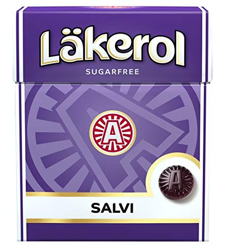 Cloetta Lakerol Salvi Pastilles - 48 Pack (25g Each) | Herbal Throat Lozenges for Cough Relief & Fresh Breath | Perfect for Travel, Office & Home Use
