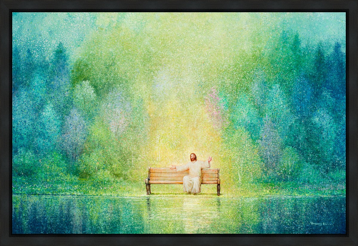 Come Unto Me and I Will Give You Rest - Inspirational Bible Verse Gallery Wrap Canvas Art - Perfect for Home, Office & Church Decor