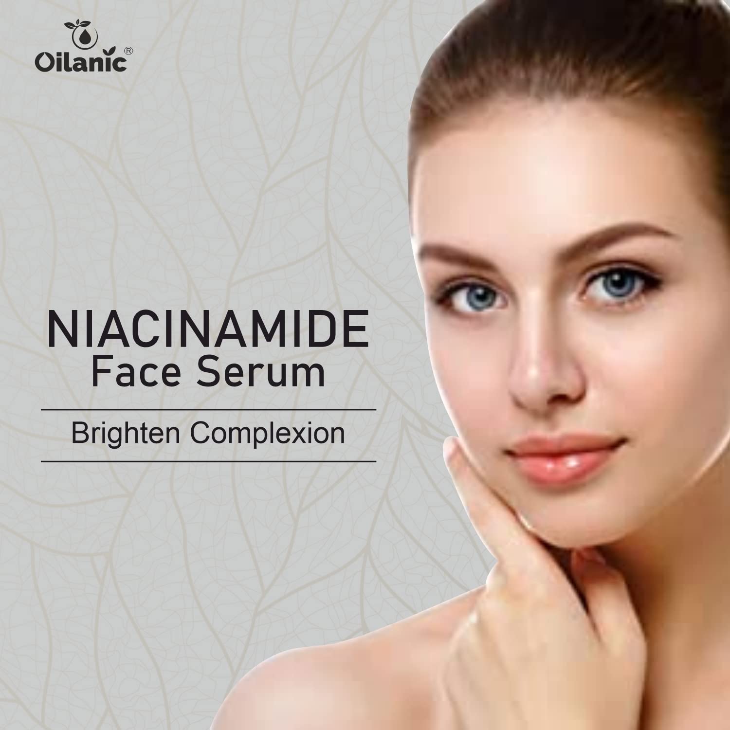 Oilanic Niacinamide 10% Face Serum with Vitamin B3 & Hyaluronic Acid - Brightening & Hydrating Treatment for Dry, Sensitive, Oily & Acne-Prone Skin - 2 Pack (30ml Each) - Perfect for Daily Skincare Routine & Blemish Control