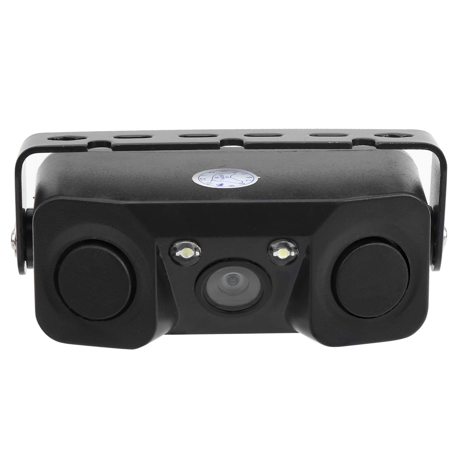 Akozon HD 170° Wide Angle Waterproof Rear View Camera Kit with Parking Radar Sensor & LED Night Vision - Perfect for Car Reverse Parking, Backup Safety, and Night Driving Assistance
