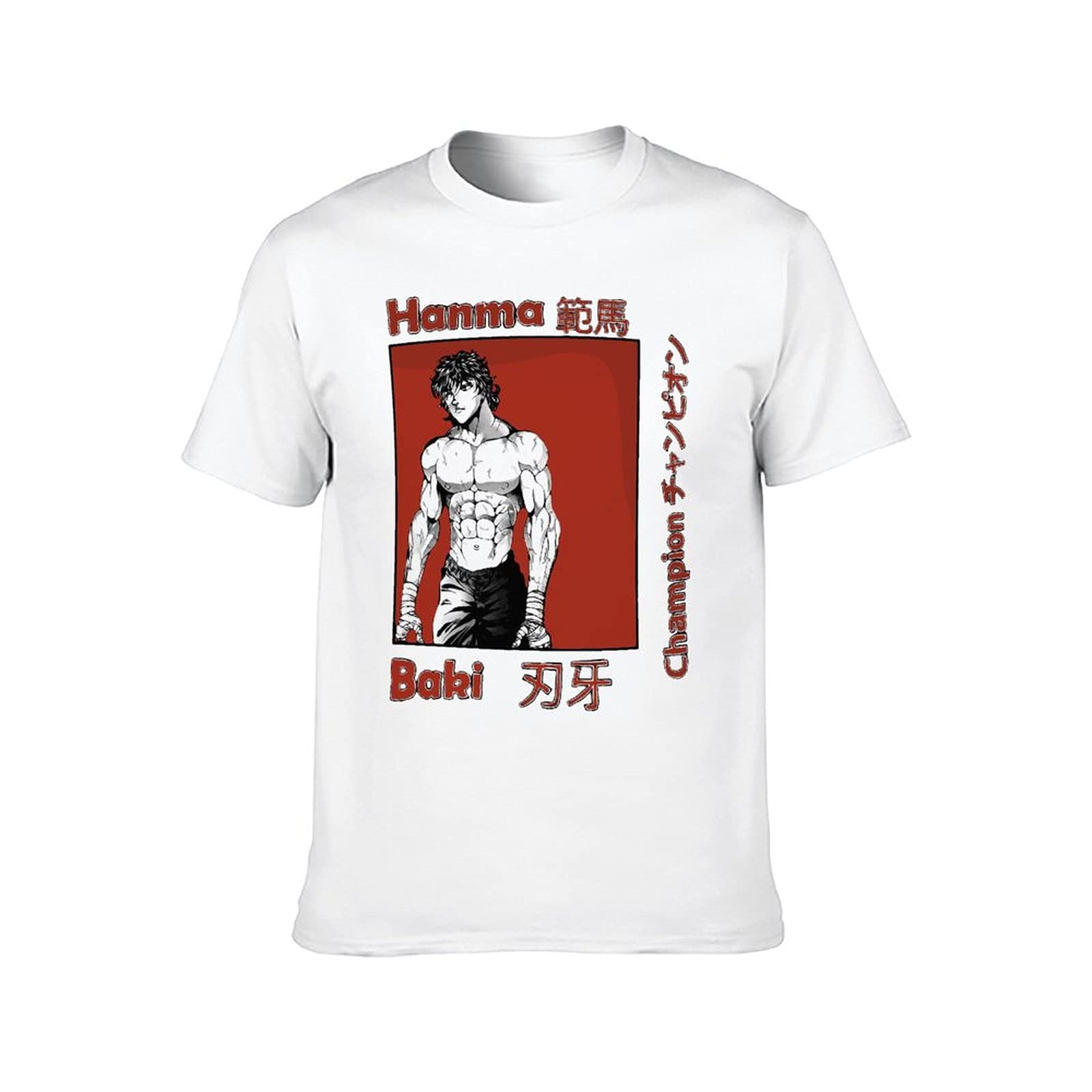**Classic Cartoon Anime Manga T-Shirt for Men - Cotton Graphic Tee - Cool Gifts for Anime Fans - Perfect for Cosplay, Casual Wear & Fan Merch Collectors**
