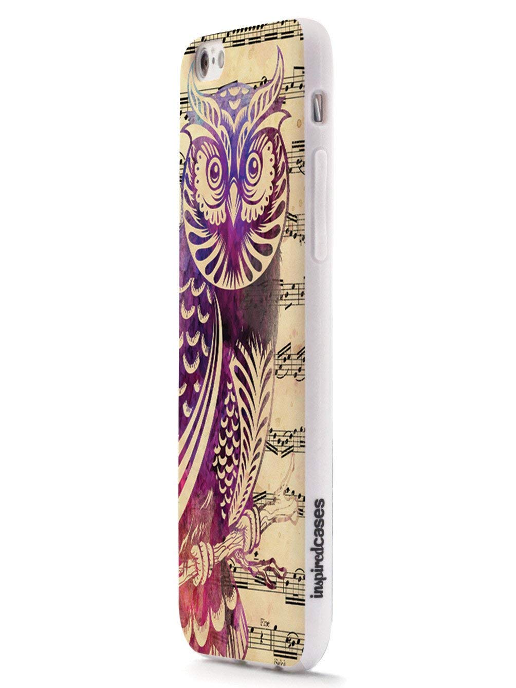 Inspired Cases for iPhone 11 Pro Max - 3D Textured Protective Phone Cover with Owl & Music Notes Design | Shockproof Slim Fit Case for Apple iPhone 11 Pro Max | Perfect for Daily Use, Travel & Outdoor Activities