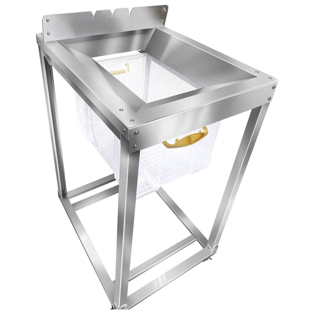 Wachsen DB 6 Stainless Steel Manual Bucket - Durable & Rustproof for Farm, Garden & Outdoor Use