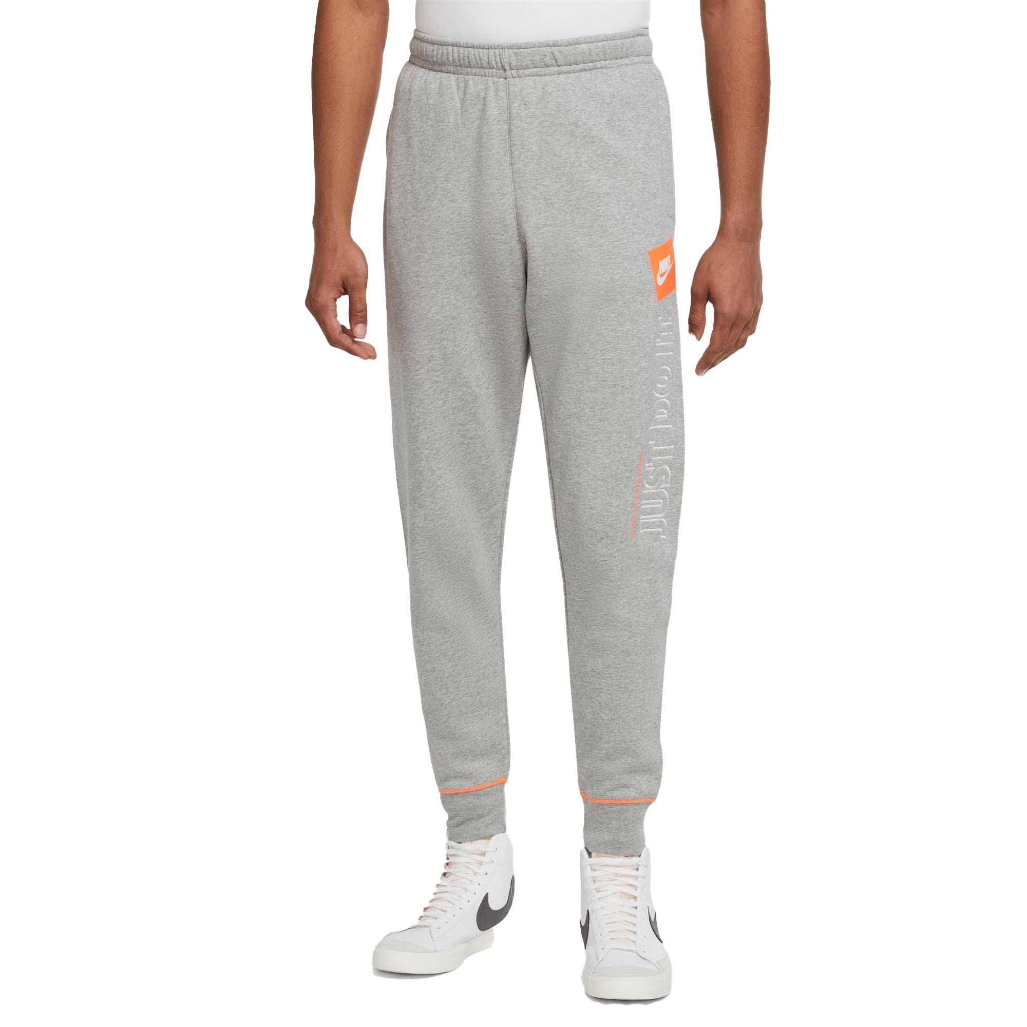 Nike Big Boys' Brushed Back Joggers - Athletic Fleece Pants for Teens, Extended Sizes (Medium Plus) - Perfect for School, Sports & Casual Wear