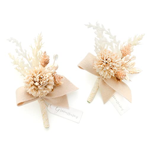 Gld-boho Gold & Pompon Mum