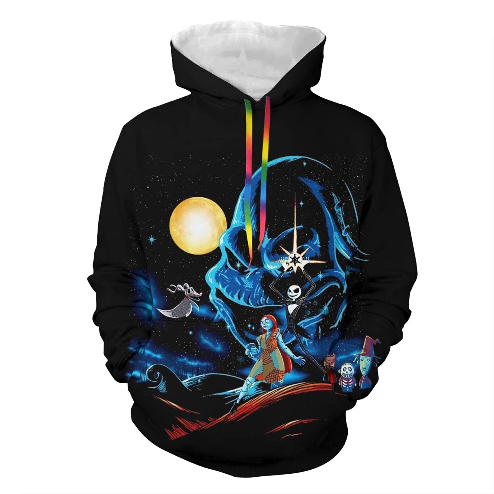 Unisex Hoodie Sweatshirt - Double-Sided Pullover with Big Pockets for Streetwear & Casual Outfits