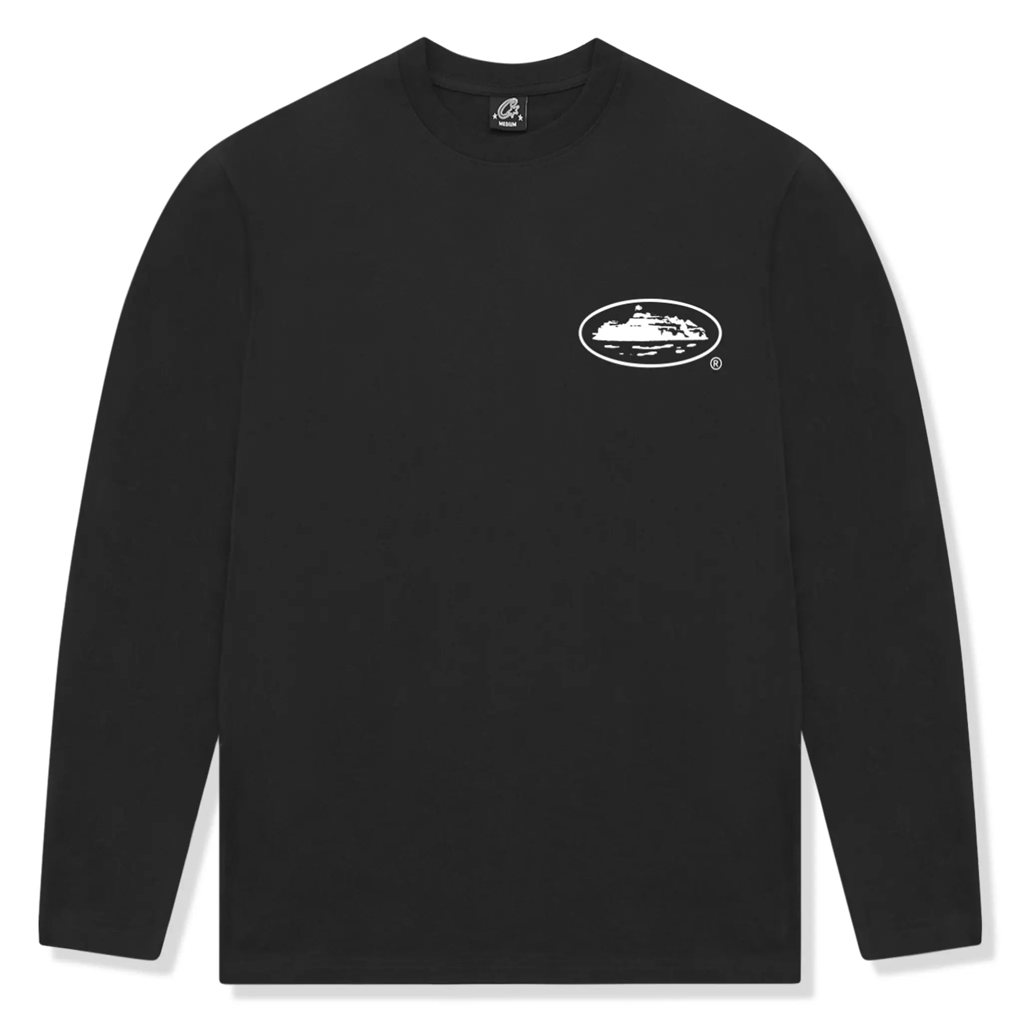 Corteiz OG Island Long Sleeve Black T-Shirt for Men - Premium Cotton Streetwear Top for Casual Wear & Urban Fashion