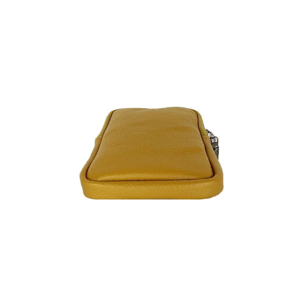 FrasiBags Mini Crossbody Phone Bag - Genuine Italian Leather Cellphone Holder for Women - Perfect for Travel, Shopping & Everyday Use