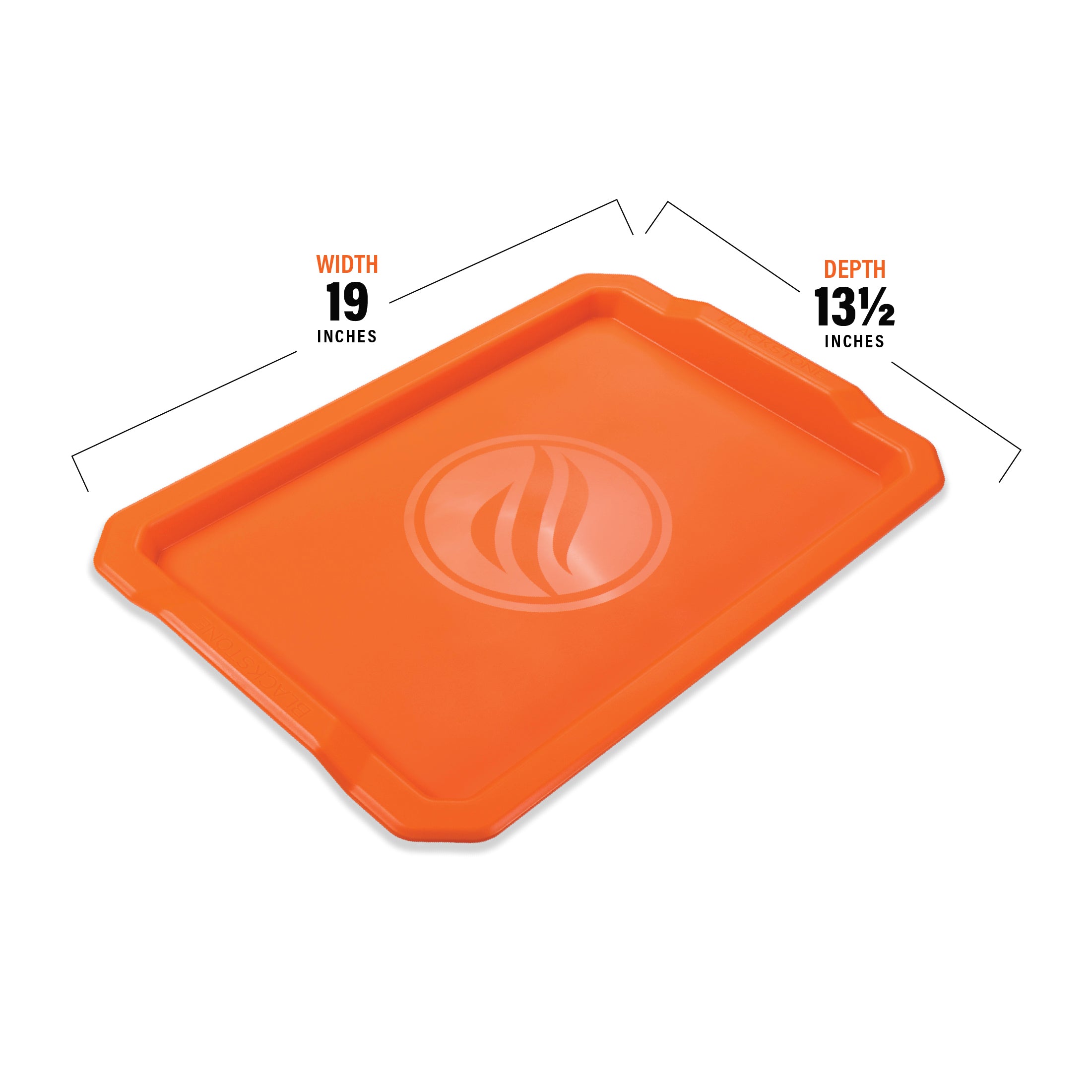 Orange Serving Tray Set of 2 - Elegant Party Platter for Appetizers, Desserts & Entertaining - Perfect for Home, Kitchen, or Outdoor Gatherings