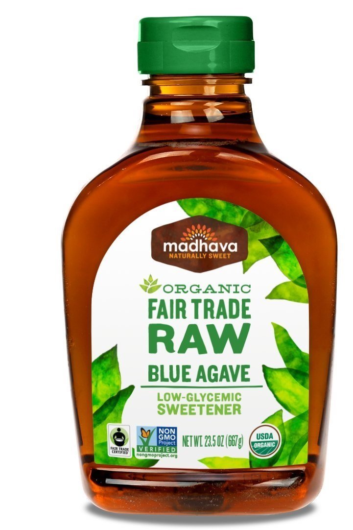 Organic Raw Agave Nectar - 23.5oz (Pack of 6) | Natural Sweetener for Tea, Coffee, Baking & Healthy Recipes | USDA Certified, Vegan & Gluten-Free