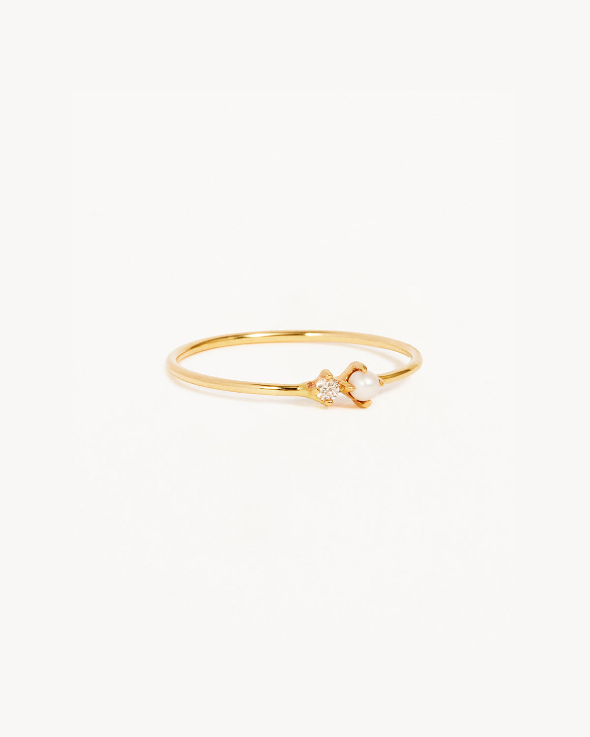 14K Solid Gold Moonlight Diamond Ring for Women - Elegant & Dainty Jewelry for Engagement, Wedding, Anniversary & Special Occasions