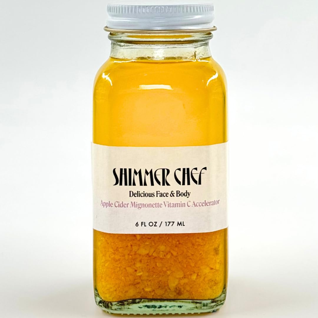Apple Cider Mignonette Vitamin C Brightening Serum | pH-Balancing Anti-Aging Face Serum | Stimulates Collagen & Reduces Wrinkles | Nutrient-Rich Formula for Glowing Skin | Perfect for Daily Skincare Routine & Nighttime Repair