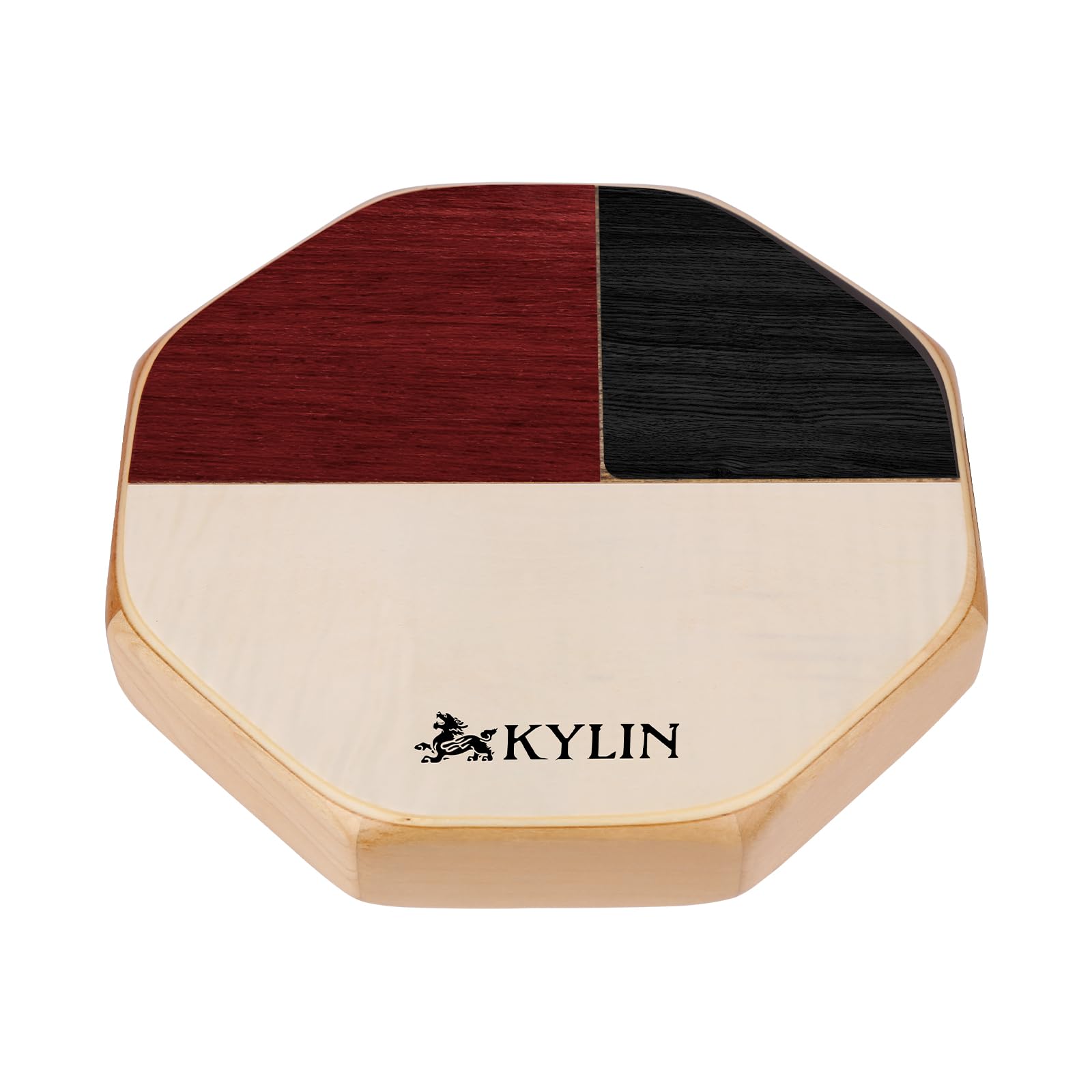 KYLIN Portable Cajon Box Drum - Wooden Percussion Instrument with Internal Guitar Strings, Compact & Lightweight for Travel - Perfect for Live Performances, Studio Recording, and Music Practice