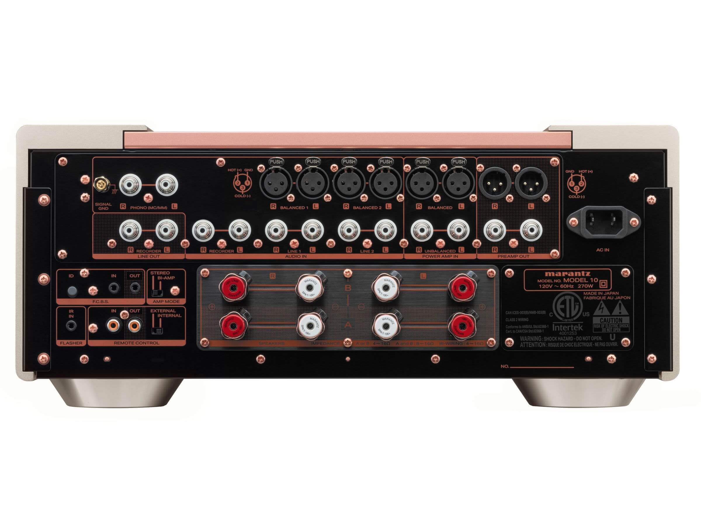 Marantz Model 10 High-End Stereo Receiver - Premium Audio Equipment for Home Theater & Music Systems | Perfect for Audiophiles & Home Entertainment Setup