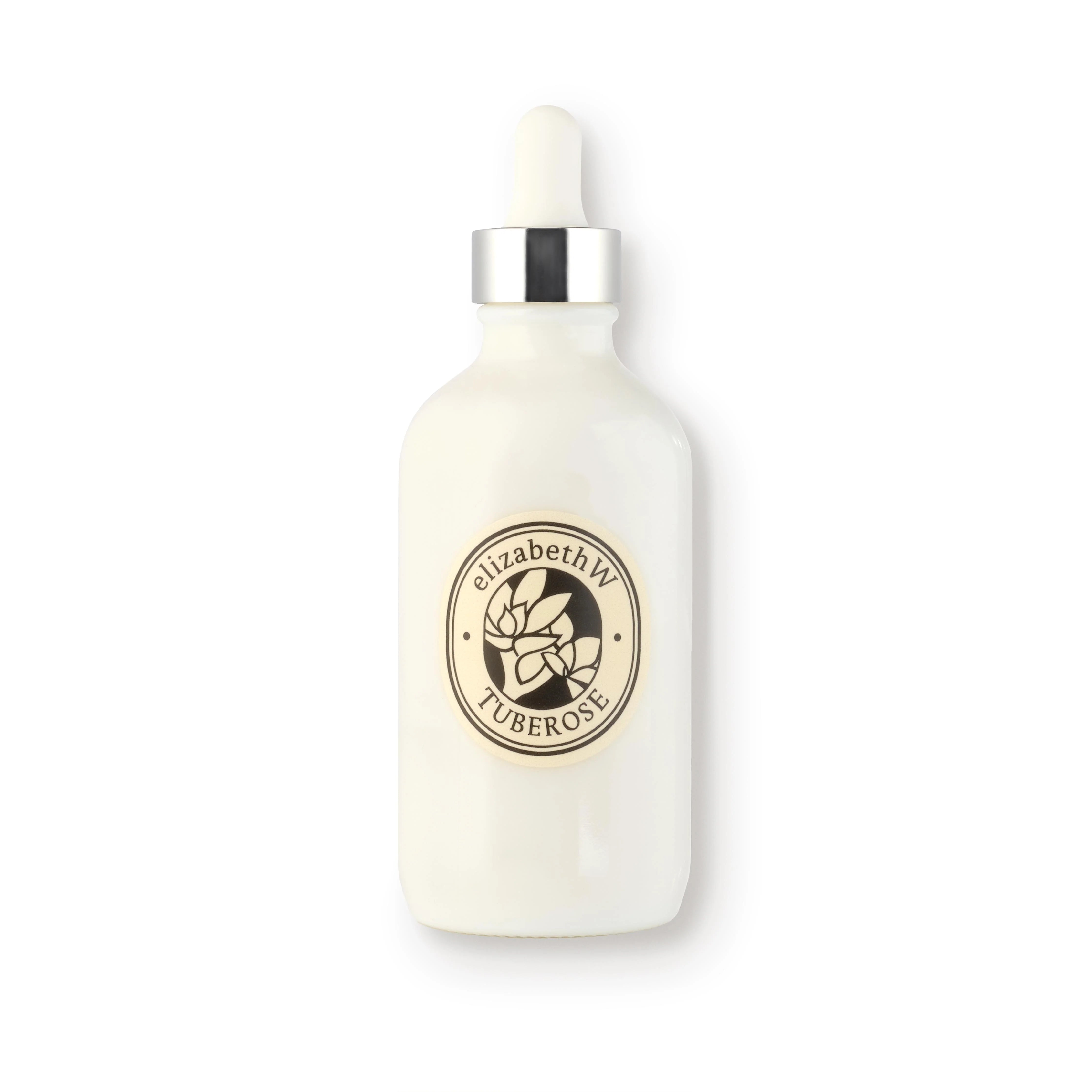 Elizabeth W Tuberose Body Oil - Natural Moisturizing & Nourishing for Dry Skin - Perfect for Massage, Aromatherapy & Daily Skincare Routine