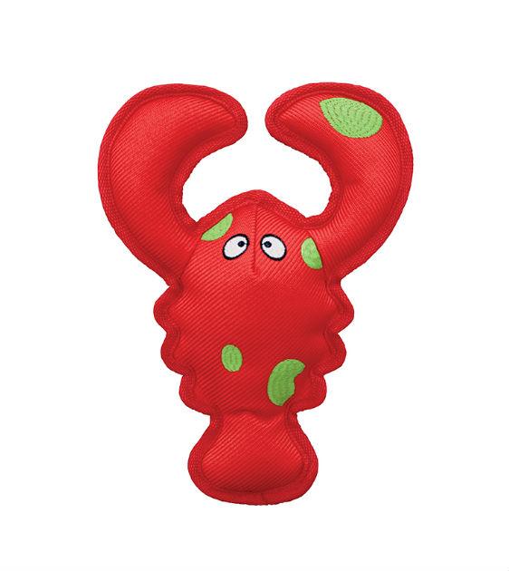 Kong Belly Flops Lobster Dog Toy - Durable Chew Toy for Large & Small Dogs - Interactive Play & Teeth Cleaning - Perfect for Indoor & Outdoor Fun