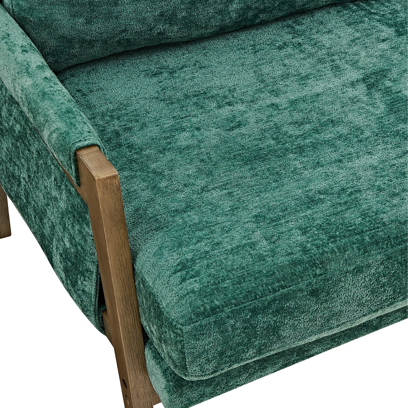 Kelly Mid Century Modern Velvet Accent Armchair - Stylish Roundhill Furniture for Living Room, Bedroom & Office - Comfortable Lounge Chair for Home Decor