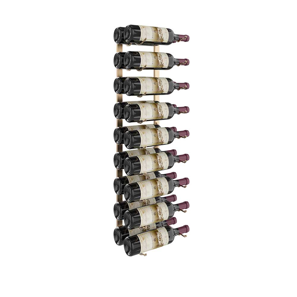 W Series 3 Foot Tall Wine Rack - Holds 9 to 27 Bottles | Space-Saving Storage for Kitchen, Dining Room, or Wine Cellar