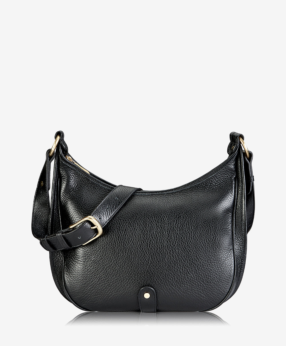 Lauren Genuine Leather Saddle Bag for Women - Stylish Crossbody Purse with Adjustable Strap, Perfect for Work, Travel & Everyday Use