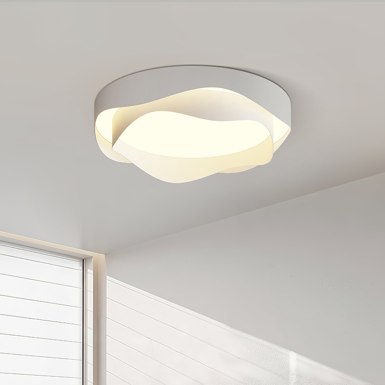 Cenia LED Ceiling Light Fixture - Modern Energy Efficient Lighting for Home, Bedroom, Living Room & Office - Dimmable Bright White Light with Easy Installation