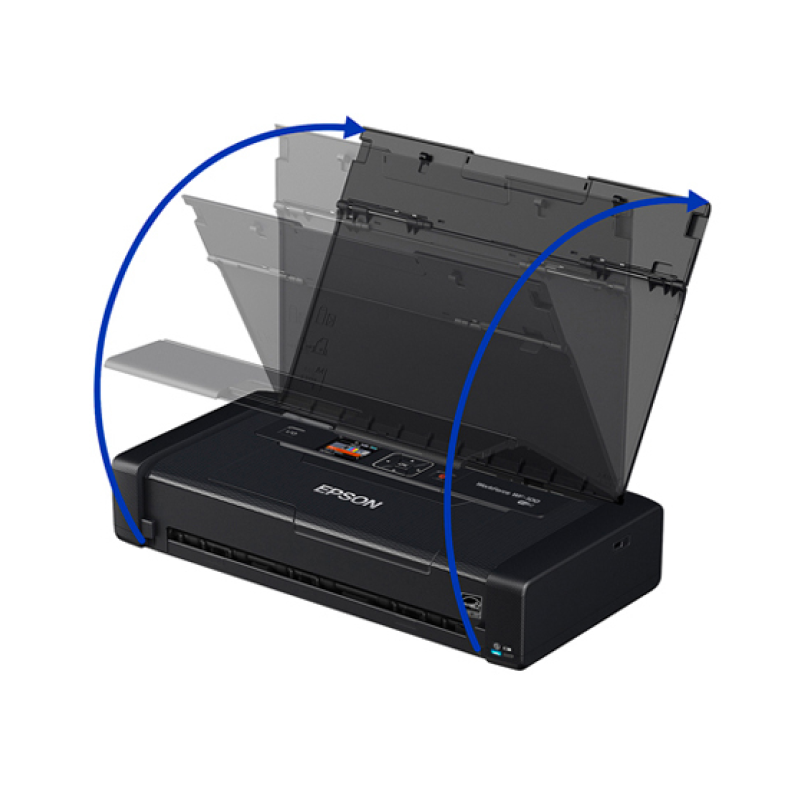 Epson WF100 WorkForce Portable Wireless Printer - Compact & Lightweight for Home, Office, and Travel Printing Needs
