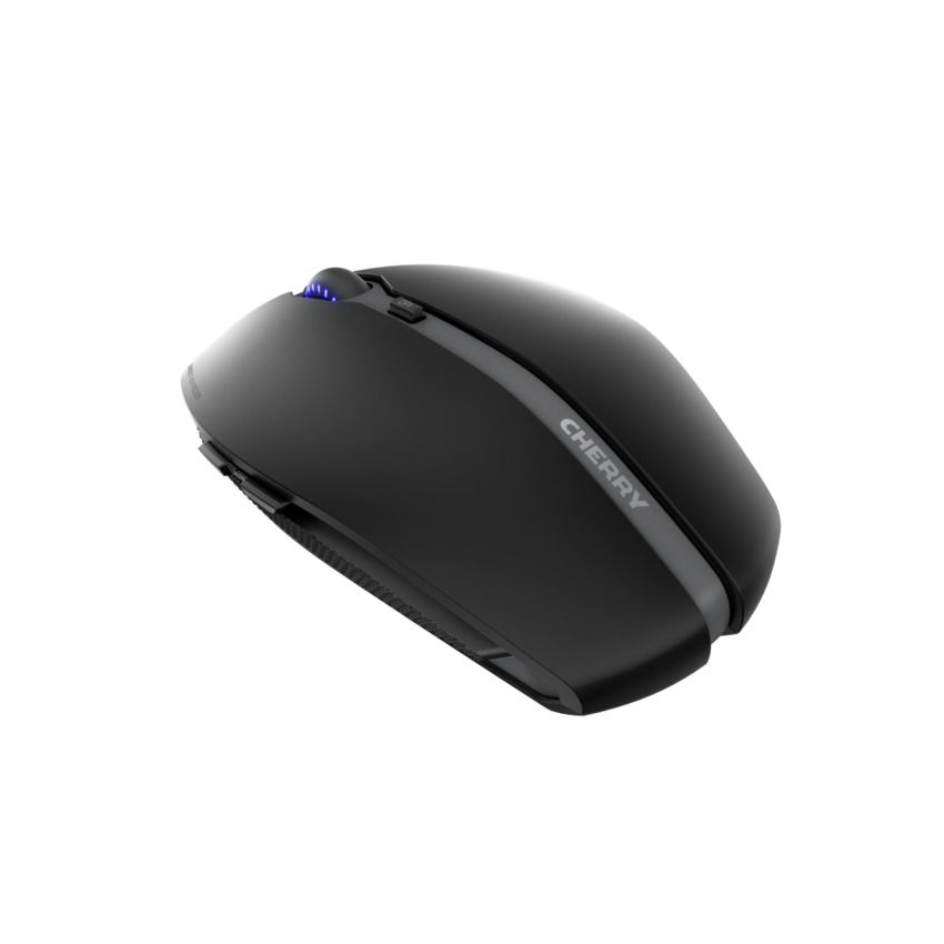Wireless Bluetooth Mouse CHERRY GENTIX - Ergonomic Silent Click, 1600DPI Adjustable, USB-C Rechargeable for Laptop, PC, MacBook - Perfect for Office, Home, Gaming & Travel Use