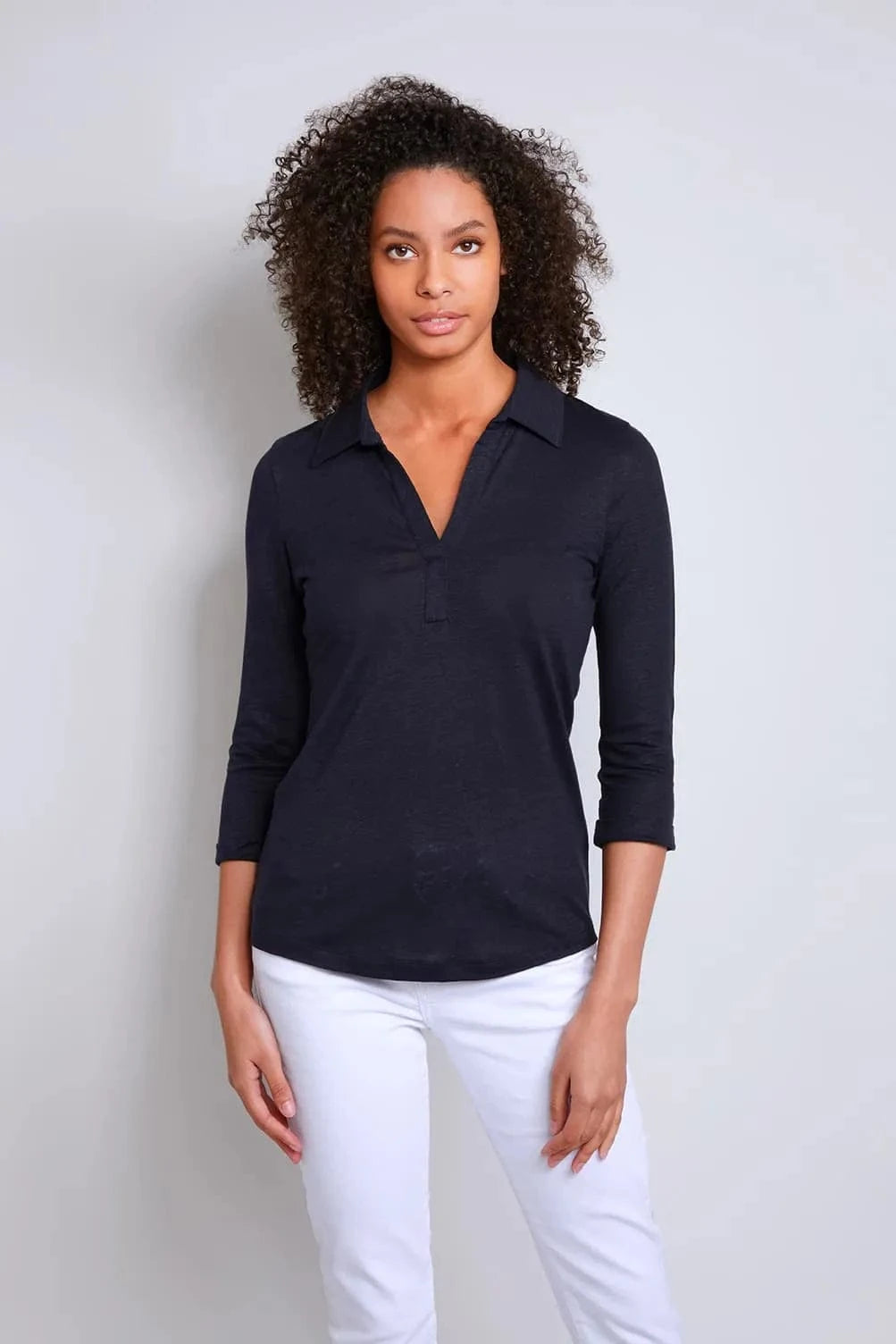 Premium Collared Linen T-Shirt for Men & Women | Breathable Summer Shirt in 10+ Colors | Casual Wear, Office Outfits & Beach Vacation Essentials