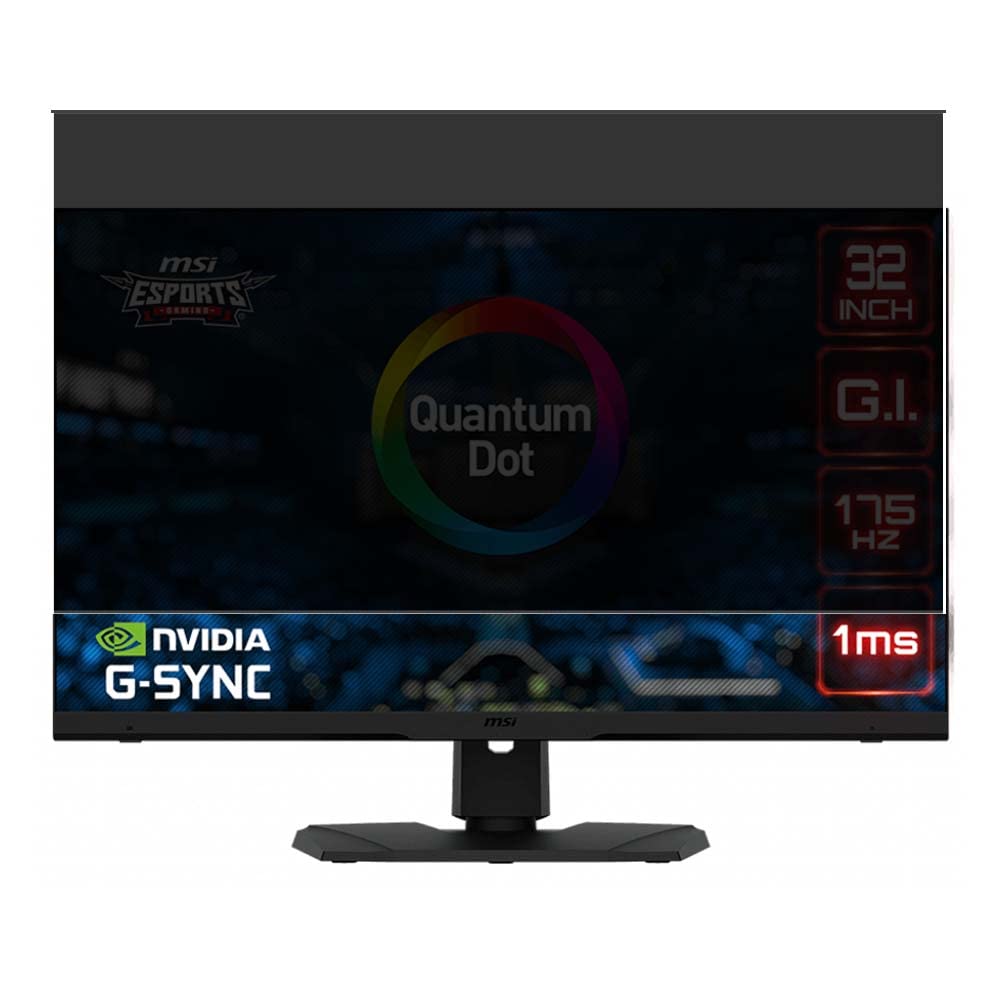 MSI Optix MPG321QRF-QD 32-Inch Privacy Screen Protector - Anti-Spy TPU Film (Not Tempered Glass) for Enhanced Monitor Security - Perfect for Office, Gaming & Public Spaces