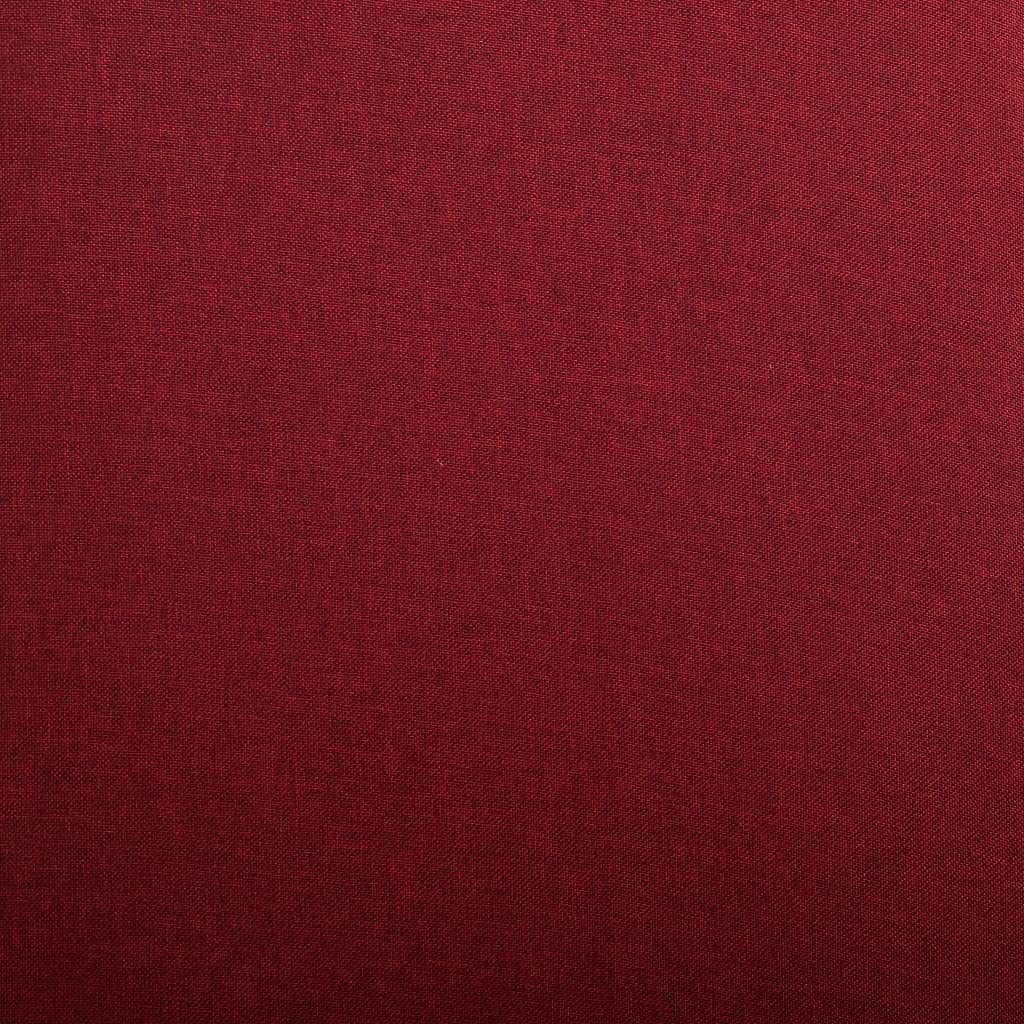 SKM Dining Chairs Set of 4 - Wine Red Fabric Upholstered Kitchen Chairs for Dining Room, Restaurant & Home Decor (Model 9231)