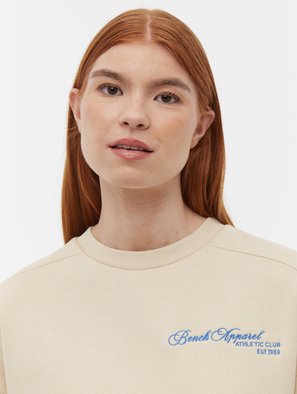 Desta Script Graphic Crew Neck Sweatshirt - Trendy Casual Pullover for Women & Men - Perfect for Streetwear, Lounge & Everyday Outfits
