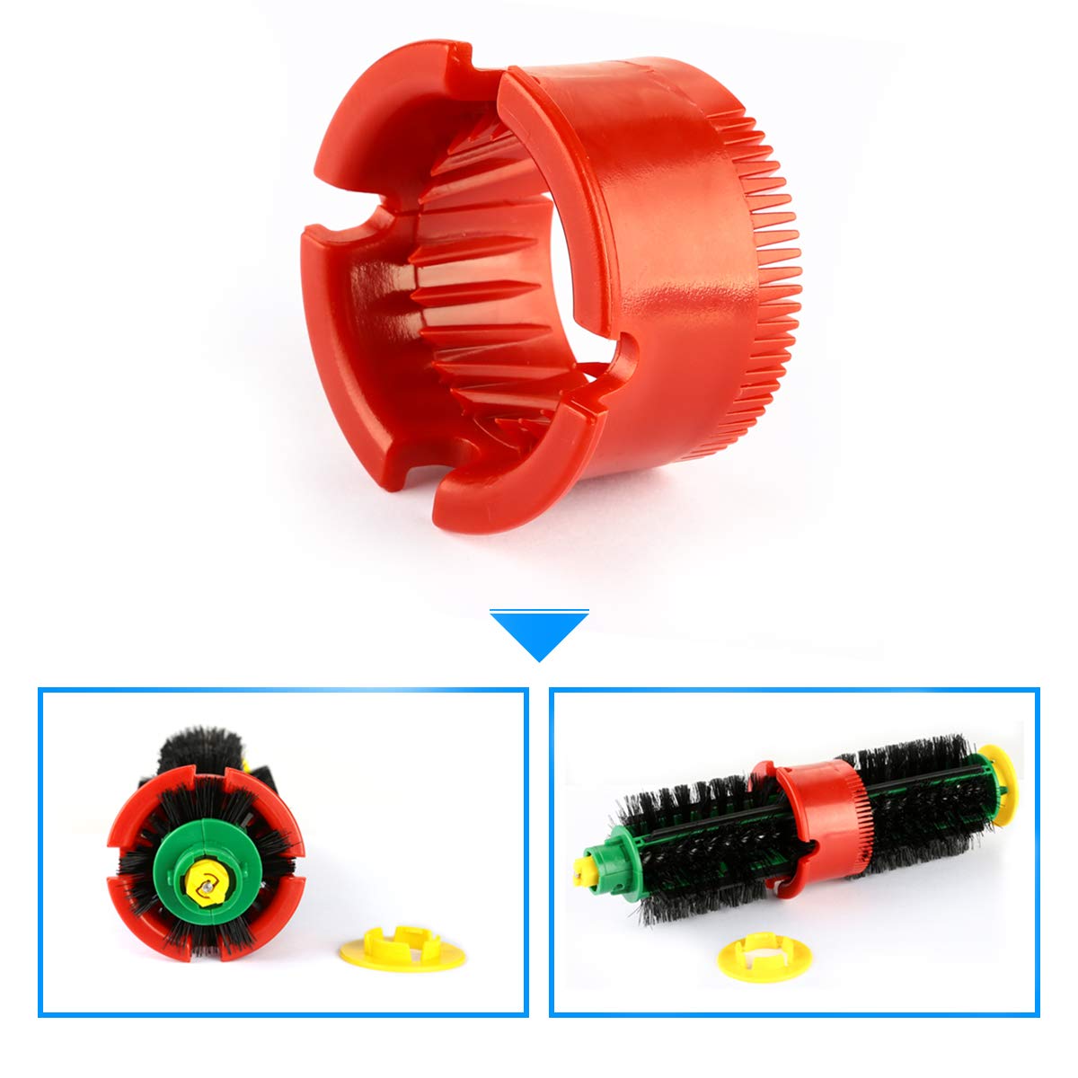 Original Roomba 500 600 610 620 650 Series Replacement Parts - Compatible with iRobot Vacuum Cleaner - Perfect for Filters, Brushes, Wheels & Maintenance