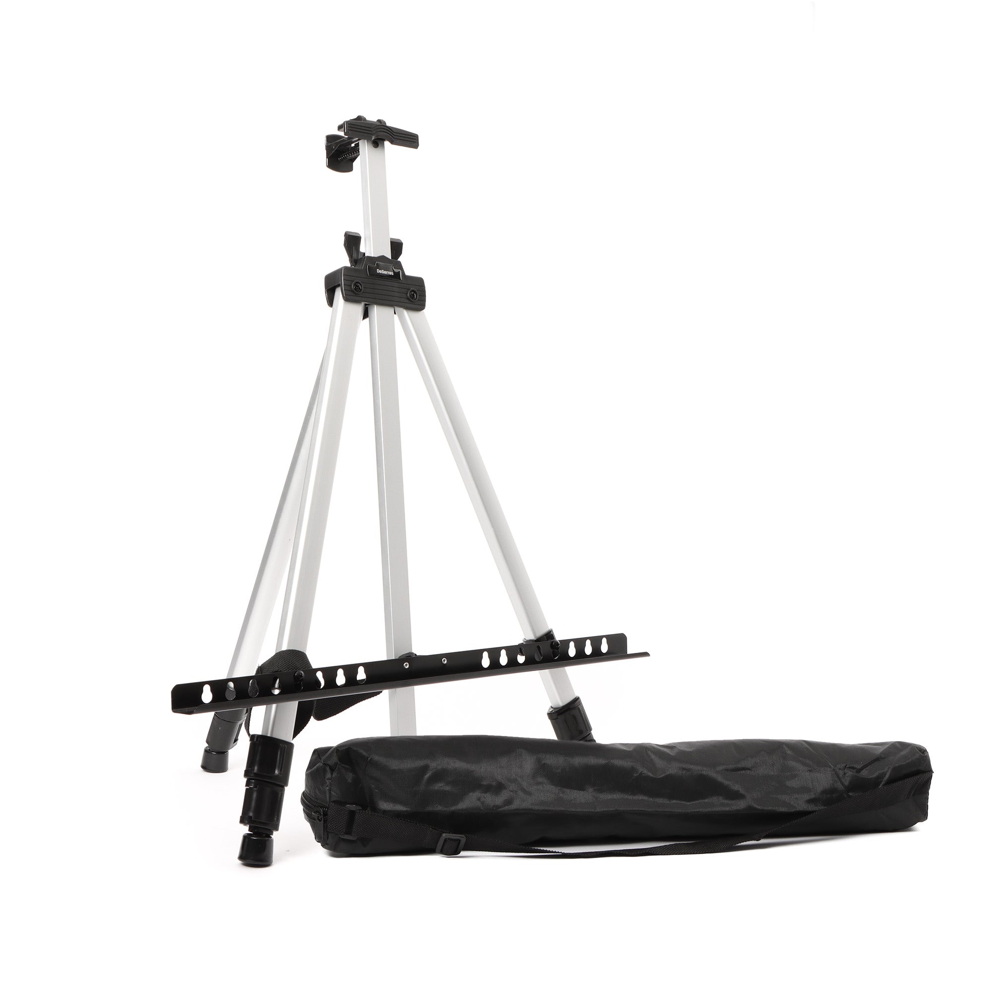 Adjustable Aluminum Tripod Easel Stand - Lightweight & Portable for Artists, Photographers & Presenters - Perfect for Painting, Drawing, Photography & Display