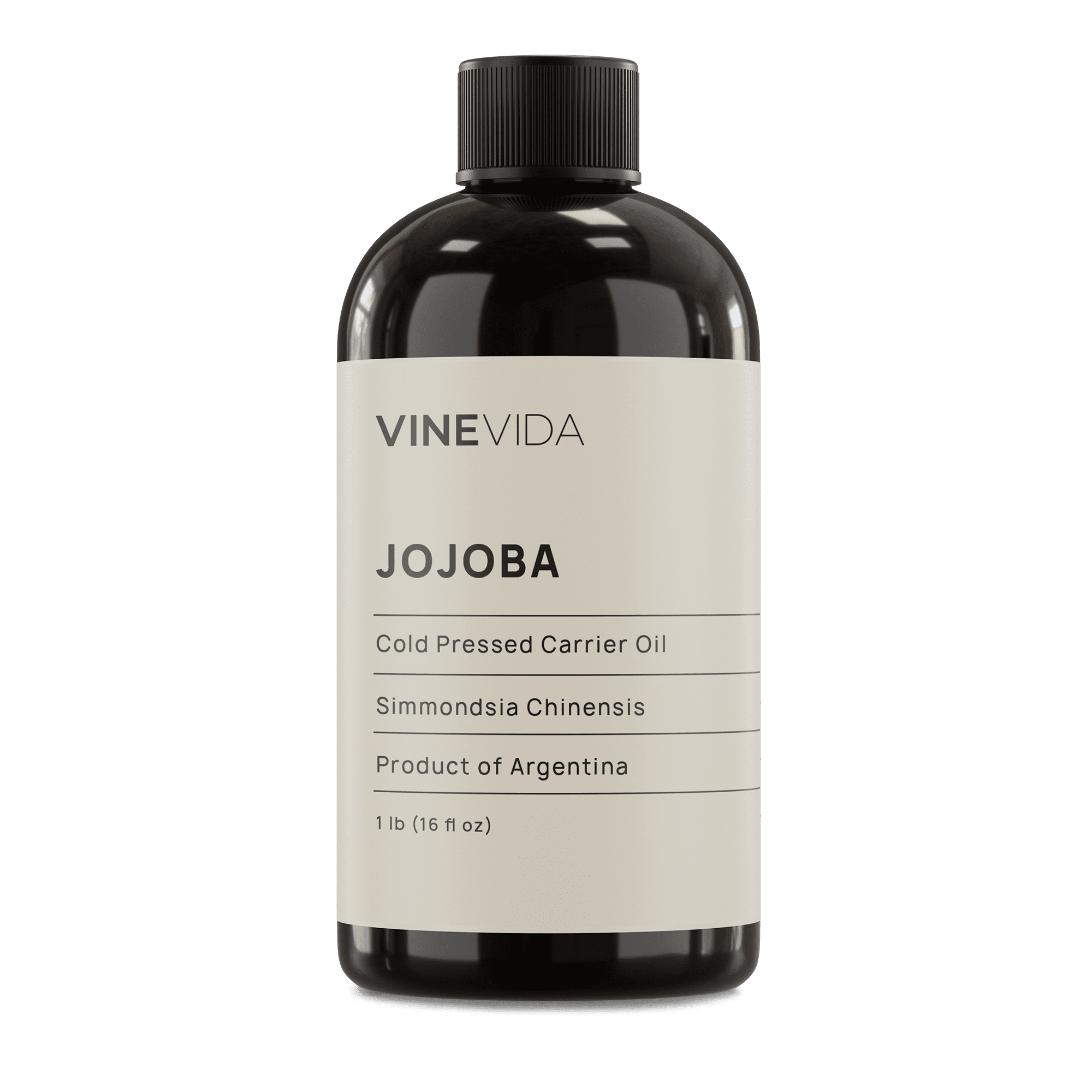 Pure Organic Jojoba Oil for Hair & Skin Care - Cold Pressed, Unrefined, 100% Natural Moisturizer - Perfect for Face, Body, Scalp & DIY Beauty Recipes
